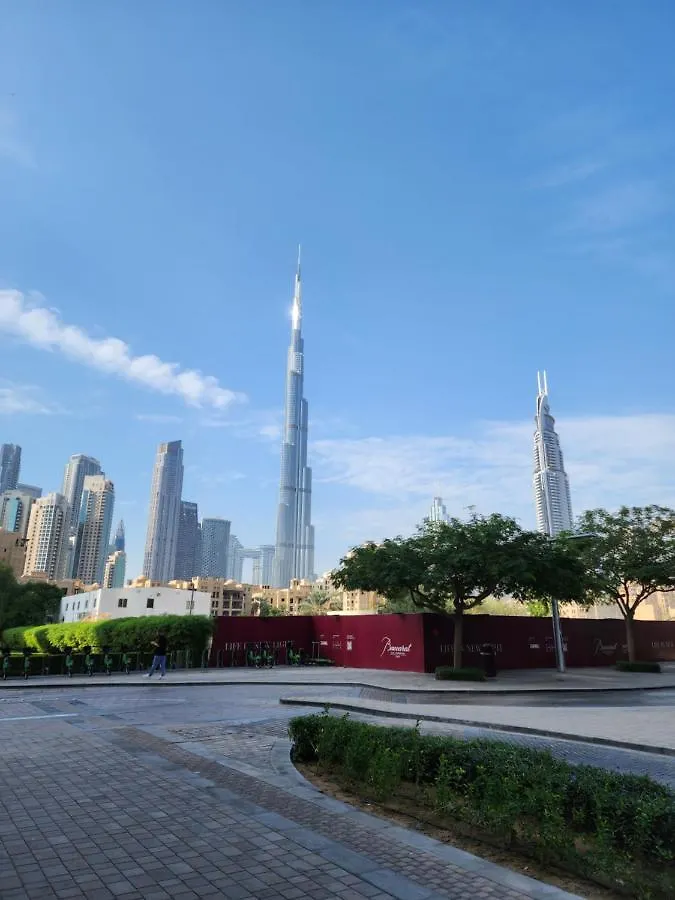 아파트 Chic Park Condo At Dubai Mall With Pool, Gym, Squash Courts, Games Room & Mini Theatre!